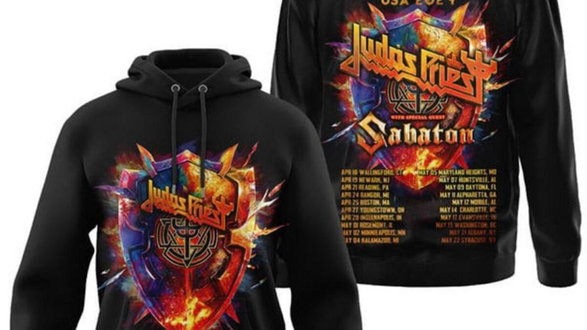 JUDAS PRIEST/ジューダス・プリースト 2024ツアーパーカー XL Judas Priest Invincible Shield Tour USA 2024 Featuring