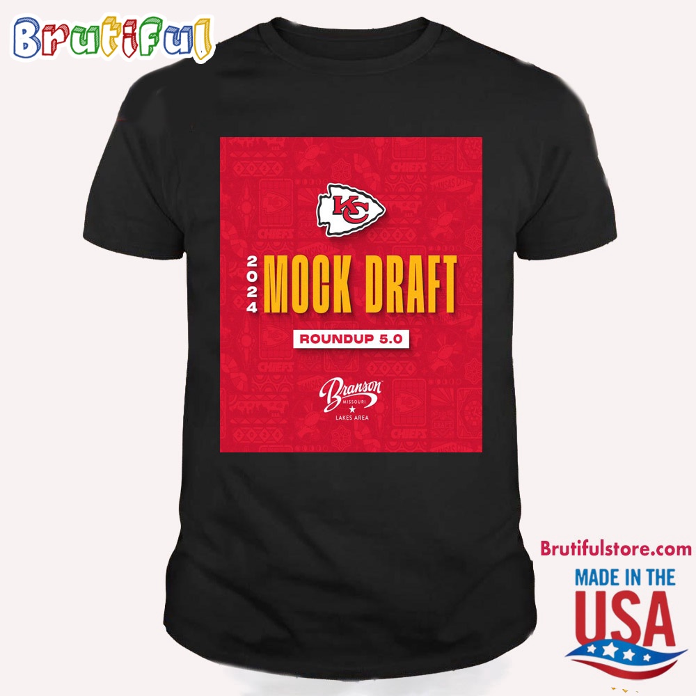 Kansas City Chiefs 2024 Mock Draft T Shirt