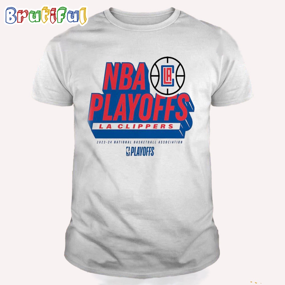 La Clippers 2024 Nba Playoffs Defensive Stance T Shirt