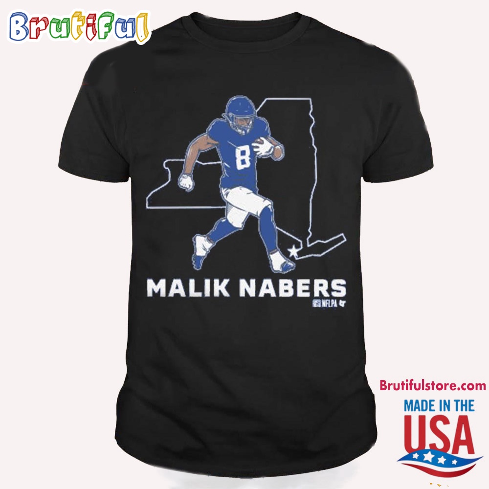 Malik Nabers State Star Map 2024 T Shirt
