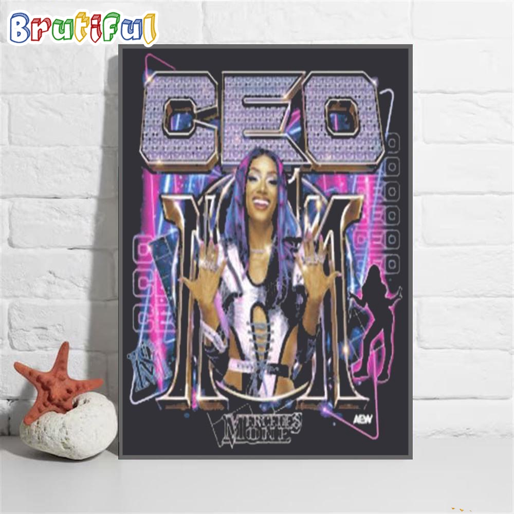 Mercedes Varnado Mon Mon Talks Wall Art Poster Canvas