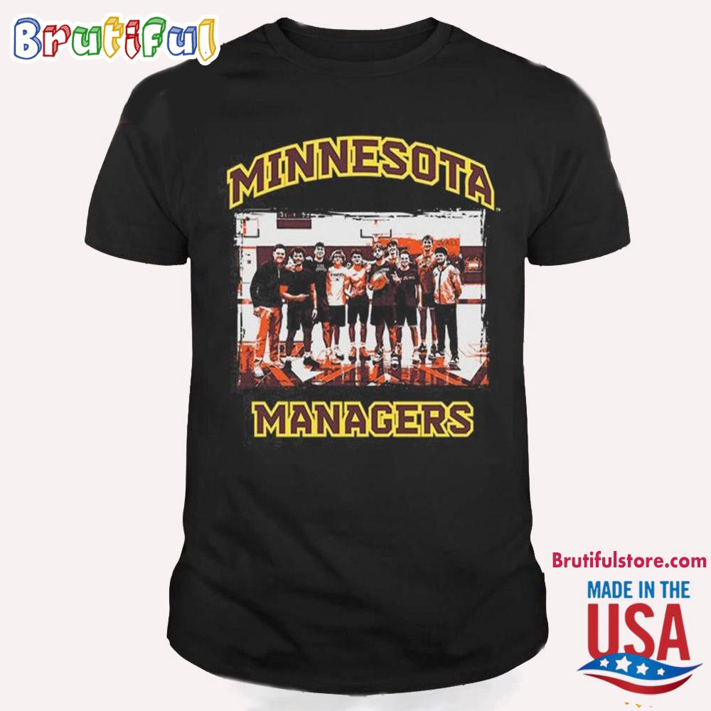 Minnesota Golden Gophers Dinkytown Basketball Managers T Shirt