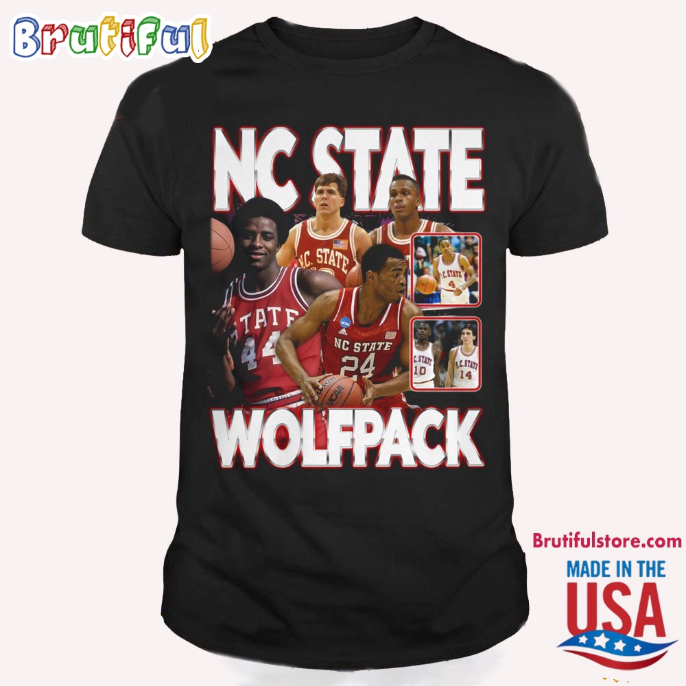 NC State Wolfpack NCAA Mens Basketball 2024 T Shirt