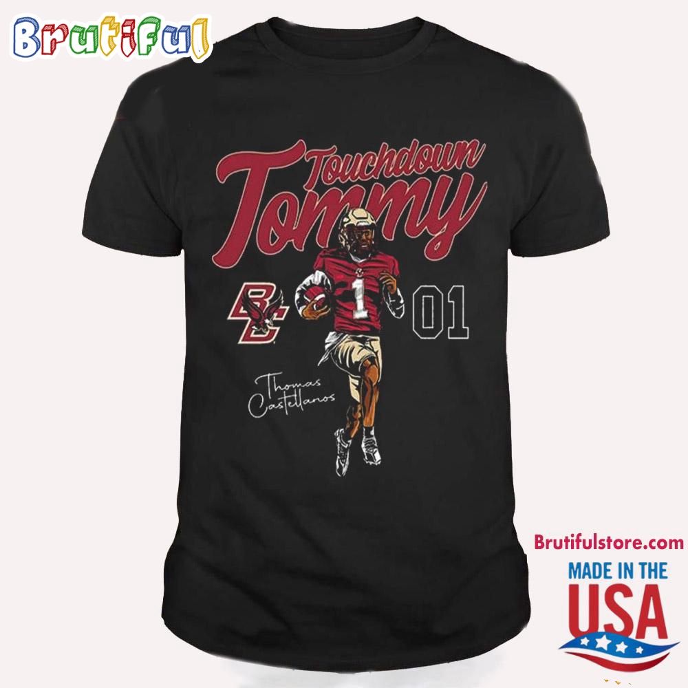 NCAA Boston College Thomas Castellanos T Shirt