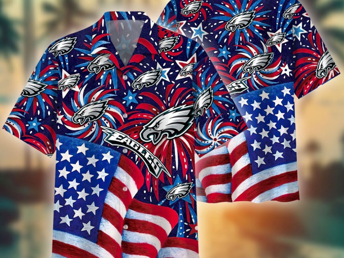 Clothing Philadelphia Eagles Flag Shirt Wedding Hawaiian Shirt