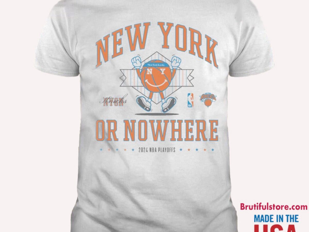 New York Or Nowhere NYON Mr. Knick 2024 NBA Playoff T Shirt