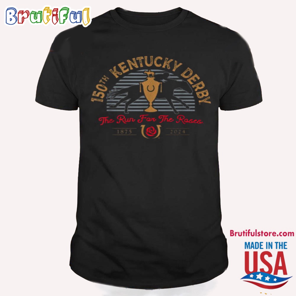 Officially Licensed Kentucky Derby 150th 2024 Run T Shirt