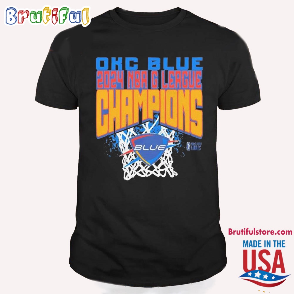 Oklahoma City Blue 2024 Nba G League Champions T Shirt