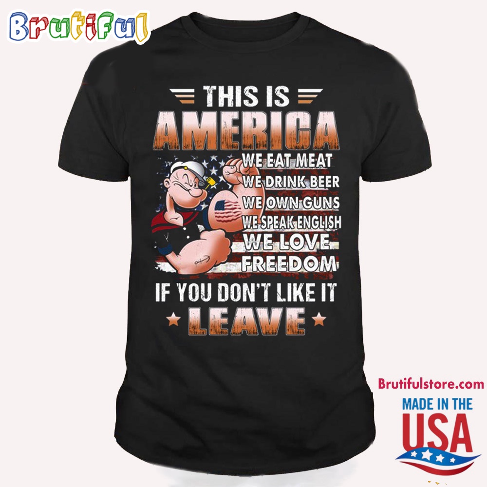 Popeye Shirts This Is America T Shirt