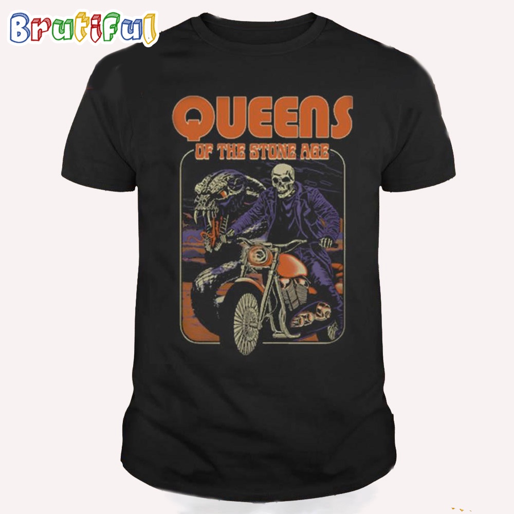 Queens Of The Stone Age Muscle Tour 2024 T Shirt