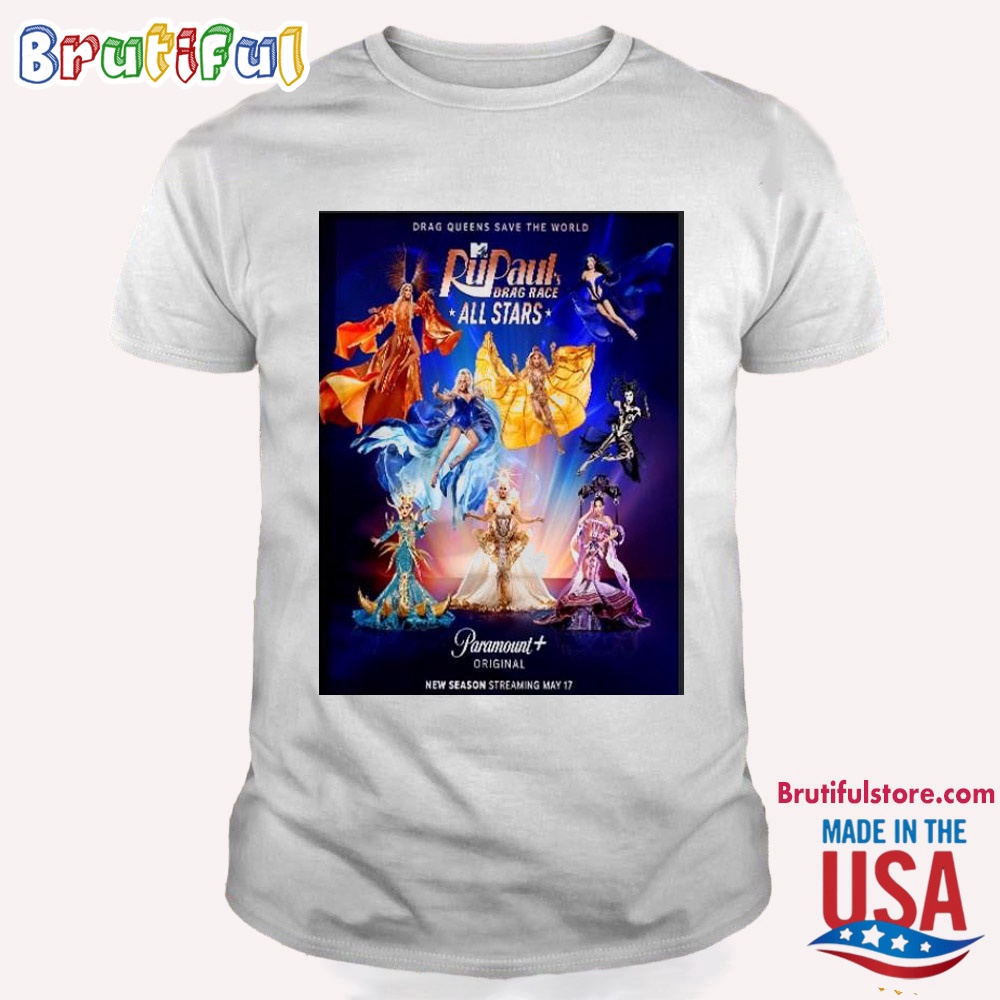 Rupaul's Drag Race All Star New Season May 2024 T Shirt