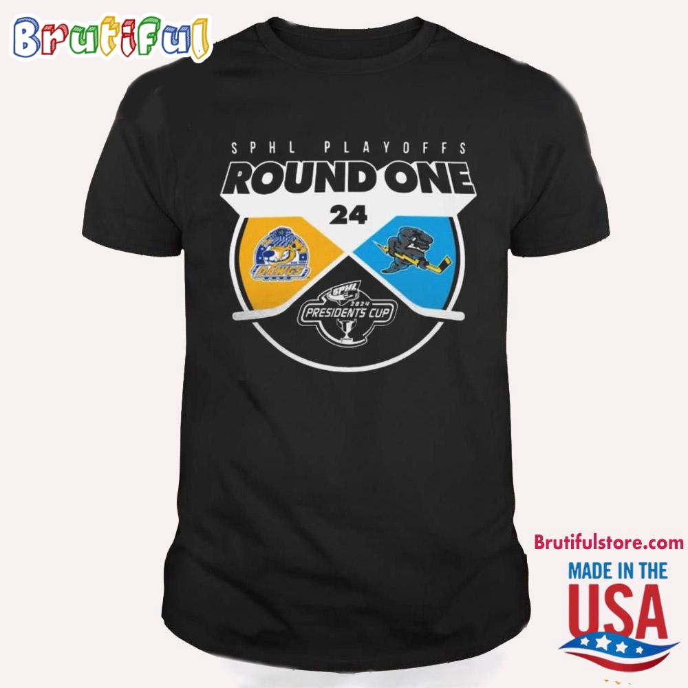 SPHL Round One Playoff President Cup 2024 T Shirt