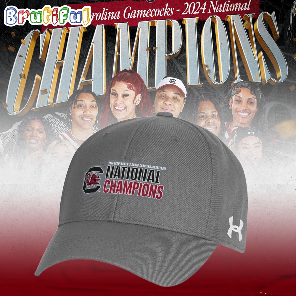 South Carolina Gamecocks 2024 NCAA Womens Basketball National Champions Cap