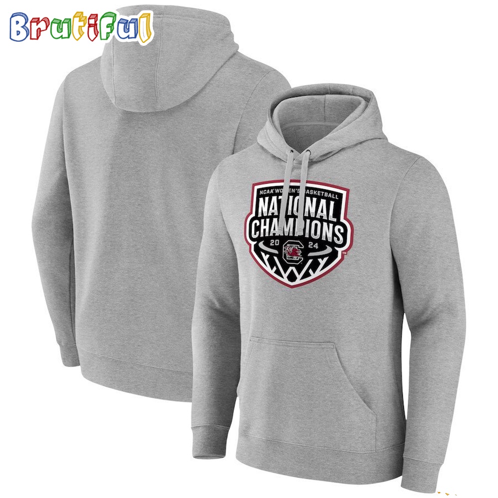 South Carolina Gamecocks 2024 NCAA Womens Basketball National Champions Logo Hoodie Shirt