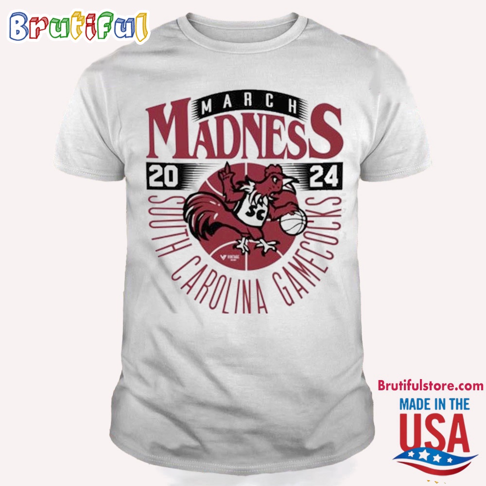 South Carolina Gamecocks March Madness Basketball 2024 T Shirt