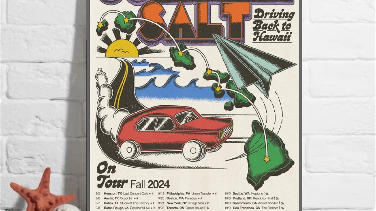 Summer Salt Driving Back To Hawaii On Tour Fall Tour 2024 Wall Art