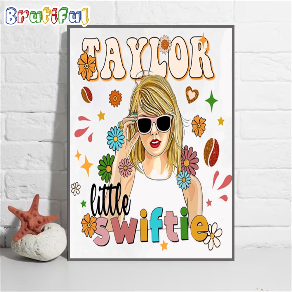 Taylor Little Swiftie Wall Art Poster Canvas