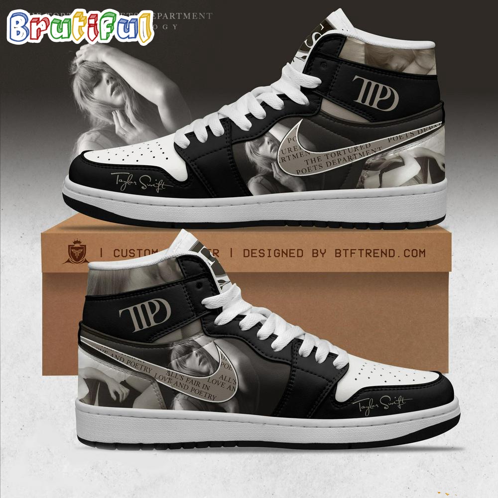 Taylor Swift The Tortured Poets Departmen Air Jordan 1 Shoes
