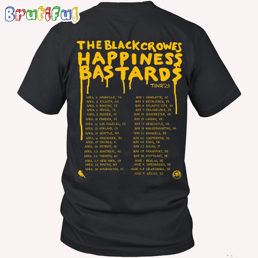The Black Crowes Happiness Bastards Tour 20241
