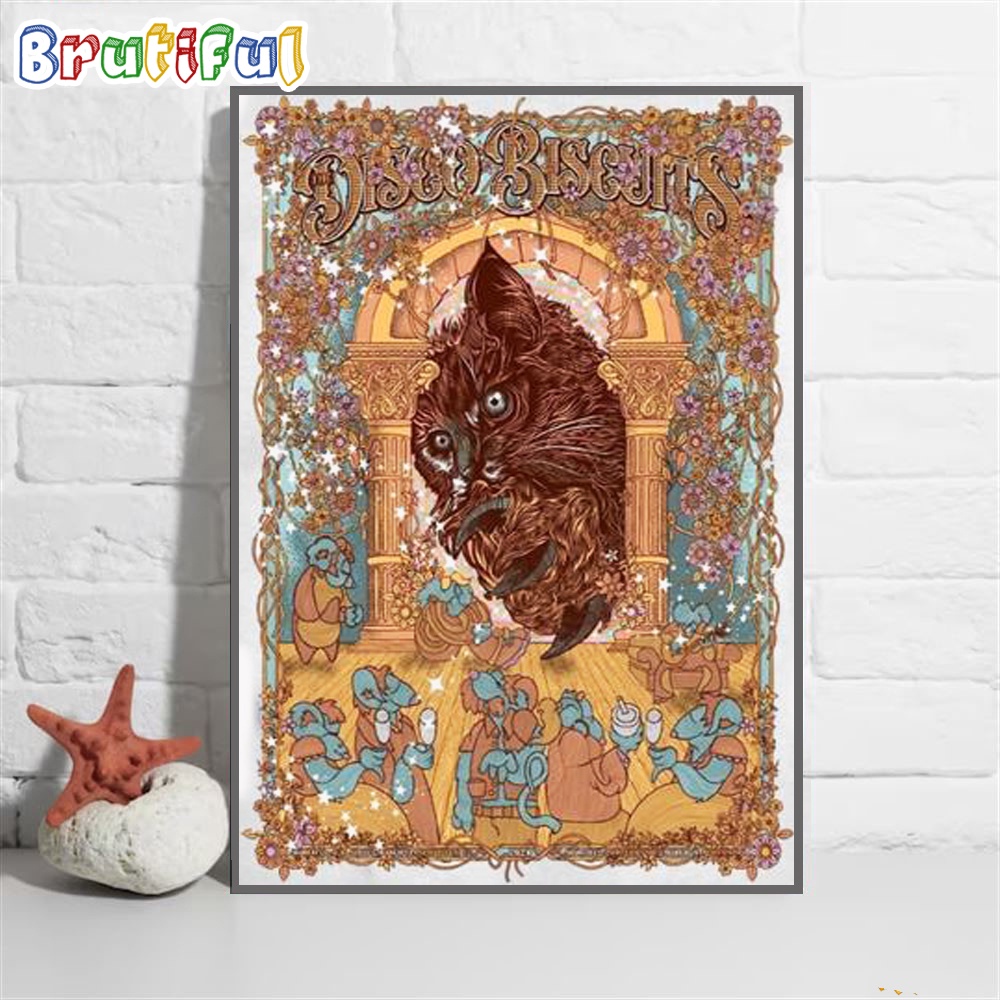 The Disco Biscuits March 2024 Empire Live Albany NY Wall Art Poster Canvas