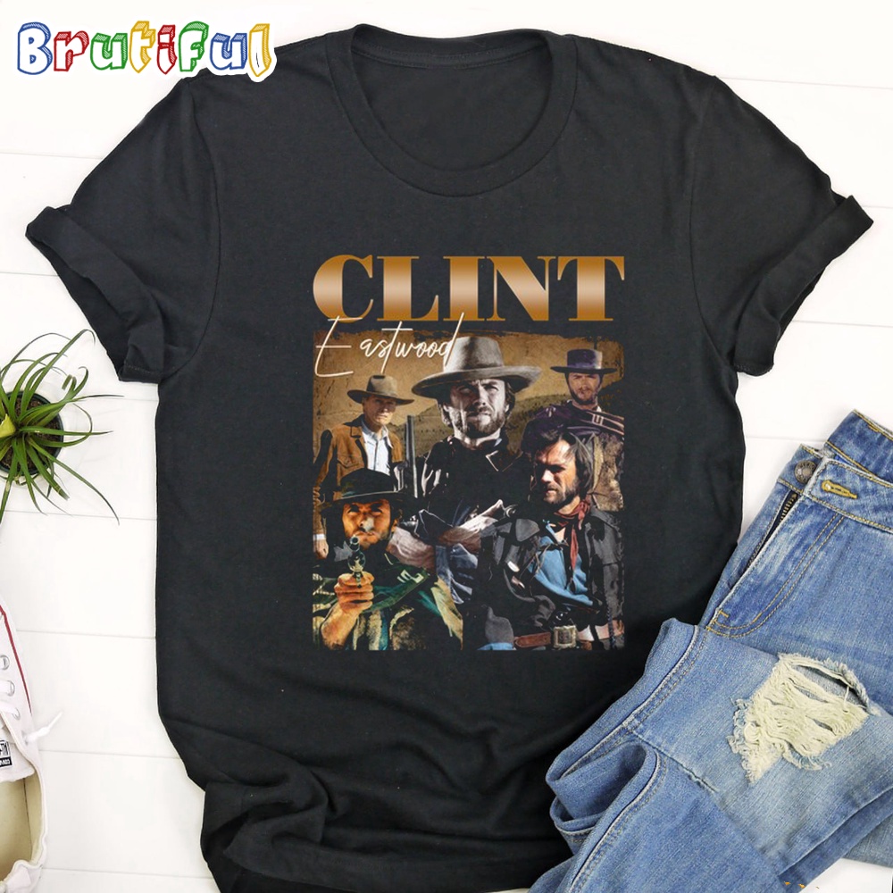 The Good The Bad The Ugly Clint Eastwood T Shirt
