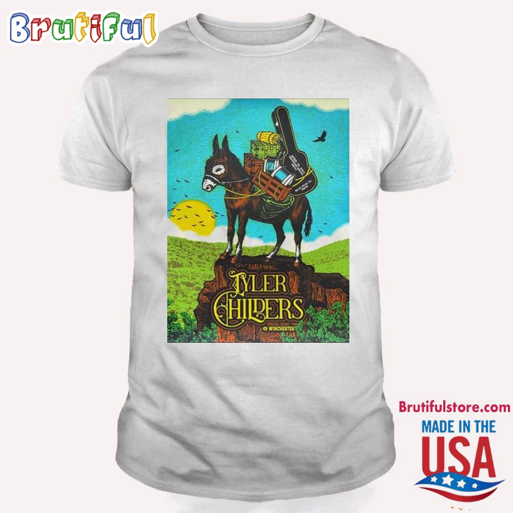 Tyler Childers April 2024 Thompson boling Arena Knoxville Tn T Shirt