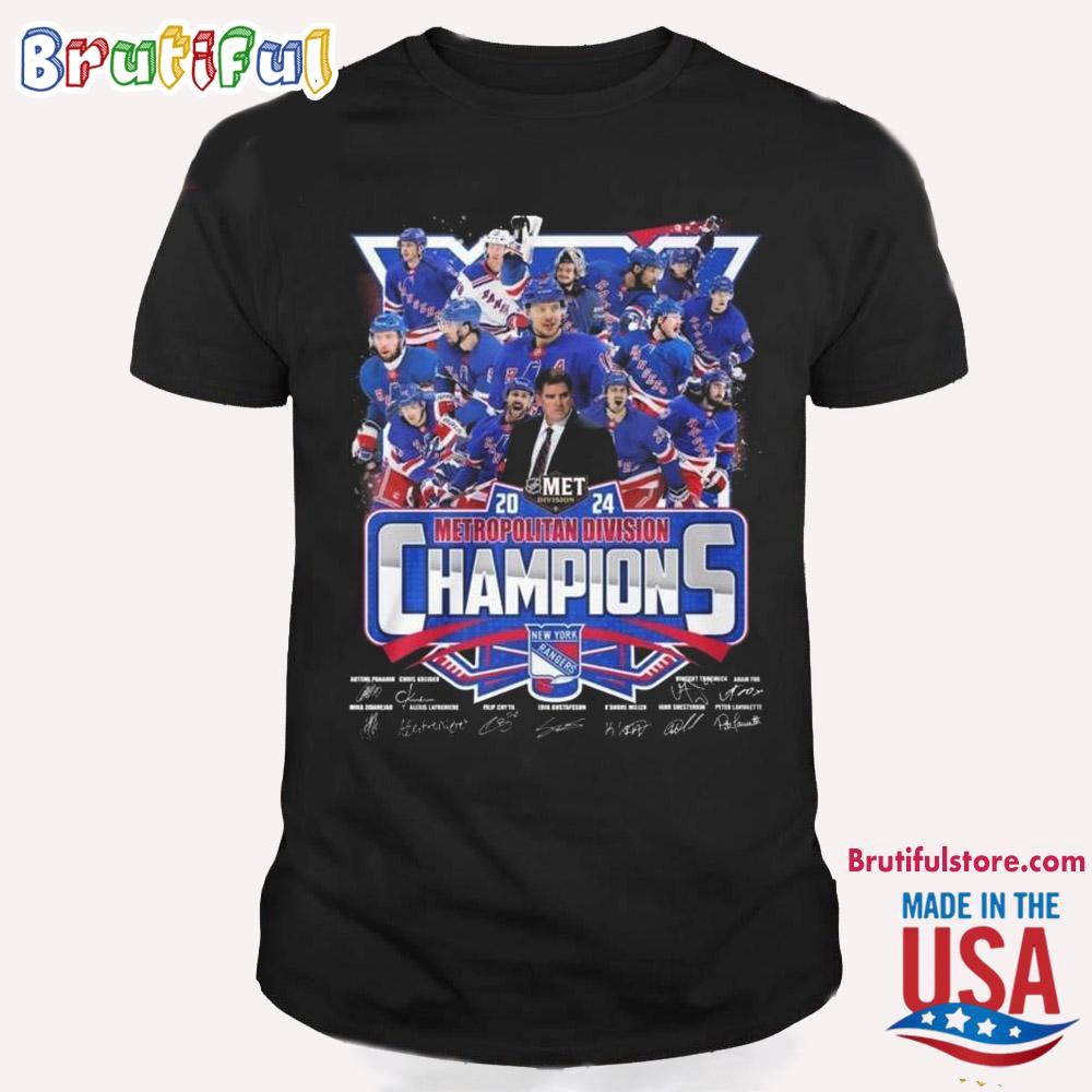 Vancouver Canucks 2024 Metropolitan Division Champions T Shirt