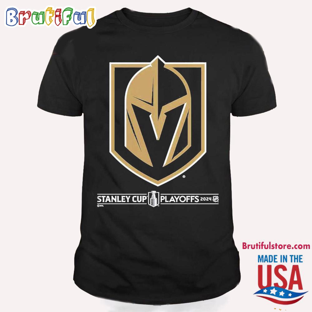 Vegas Golden Knights 2024 Stanley Cup Playoffs Breakout Logo T Shirt