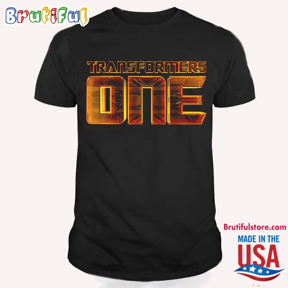 ransformers One Official Logo Every Hero Has An Origin T Shirt