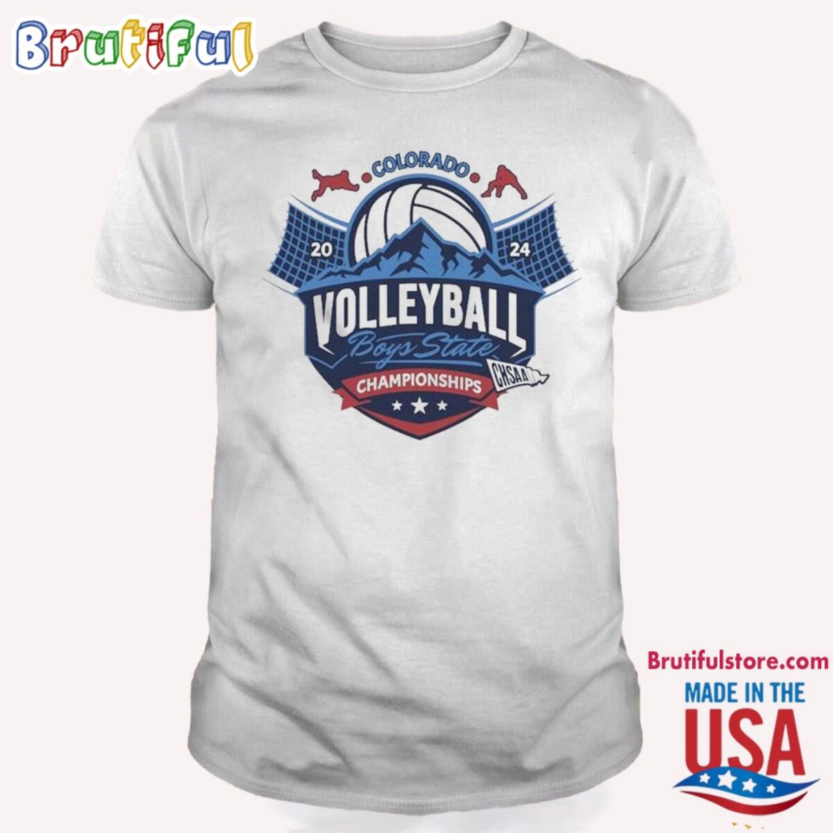 2024 Colorado Chsaa State Championship Boys Volleyball T Shirt
