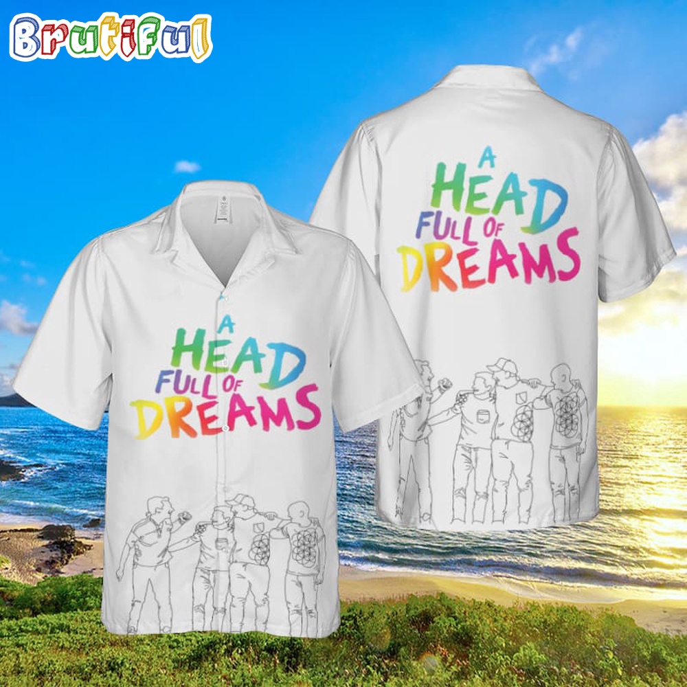Coldplay A Head Full Of Dreams 2024 Tour Hawaiian Shirt