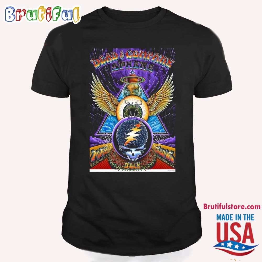 Dead And Company Forever 2024 Tour At Sphere In Las Vegas T Shirt
