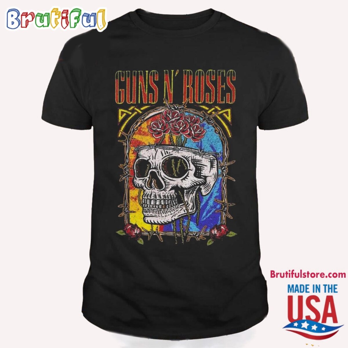 Guns N Roses Use Your Illusion Tour 2024 T Shirt
