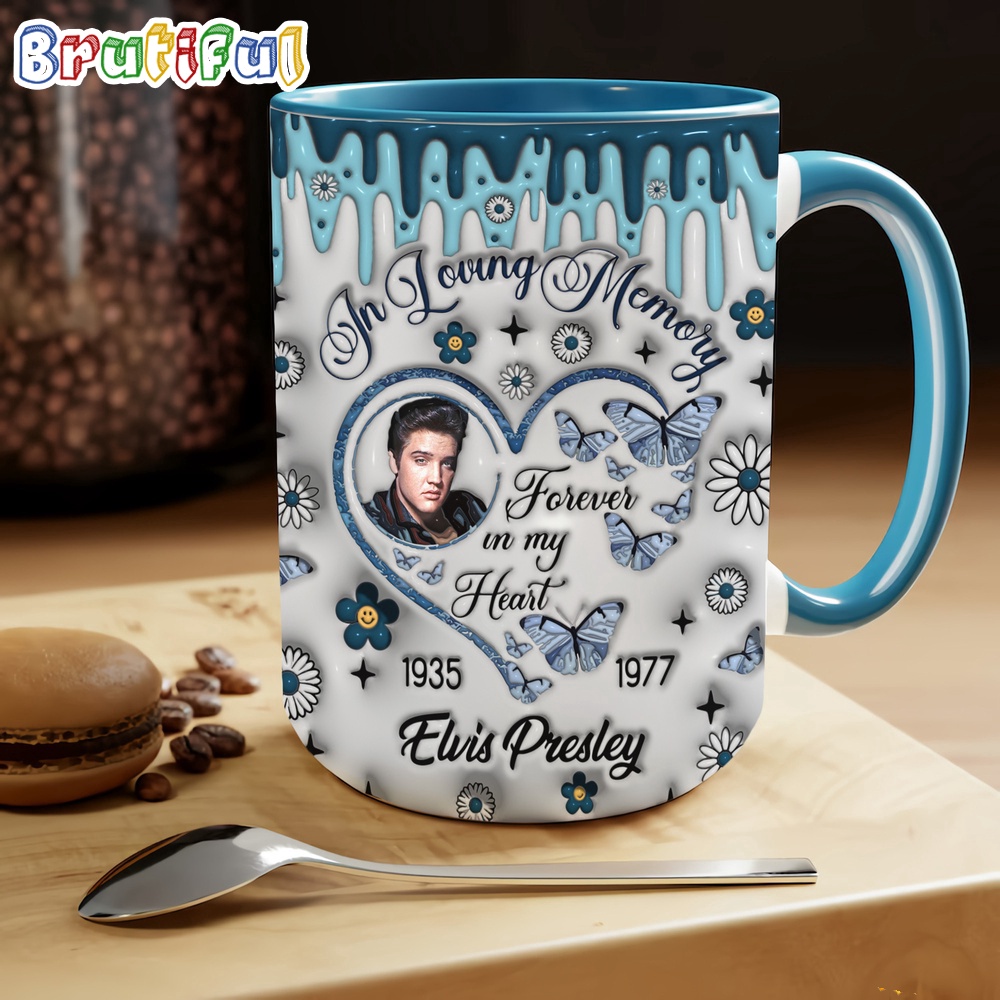 In Loving Memory Forever In My Heart 1935 1977 Elvis Presley Coffee Mug