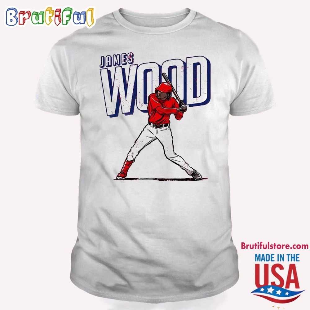 James Wood Washington Nationals Baseball 2024 T Shirt