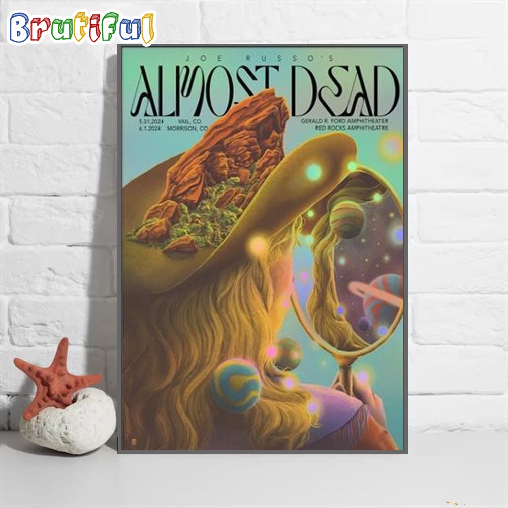 Joe Russos Almost Dead May 31 2024 Gerald R Ford Amphitheater Wall Art Poster Canvas