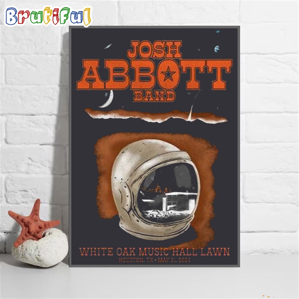 Josh Abbott Band White Oak Music Hall Lawn Houston Tx May 2024 Poster Canvas
