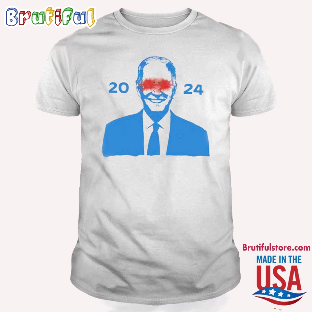 Laser Eyes Joe Biden America 2024 T Shirt