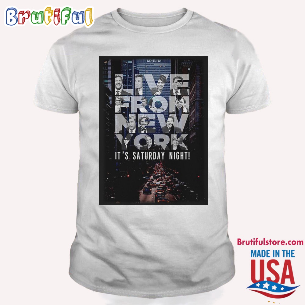Live From New York Its Saturday Night Live By Icetown T Shirt