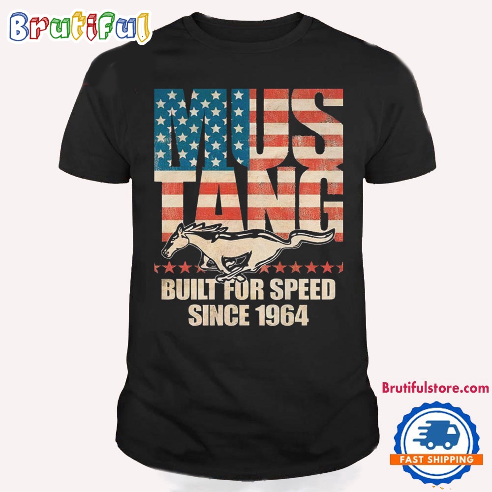 Mustang Bilt For Speed Since 1964 T Shirt
