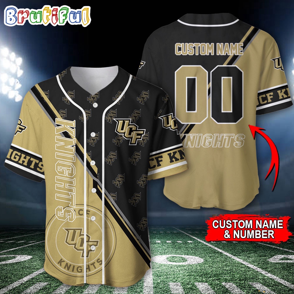 NCAA UCF Knights Baseball Jersey Custom Sport Jersey Shirt