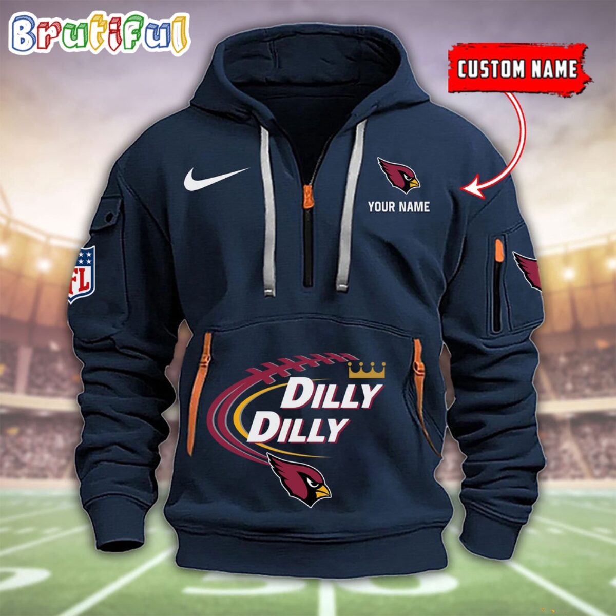 アメフト Lサイズ トップス 「NFL」 NFL-Arizona-Cardinals-Dilly-