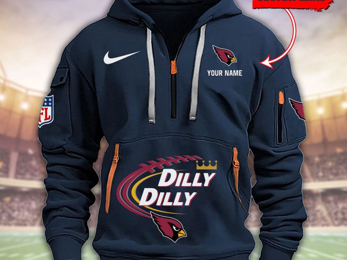 NFL Arizona Cardinals Dilly Dilly Football Heavy Hoodie, Football