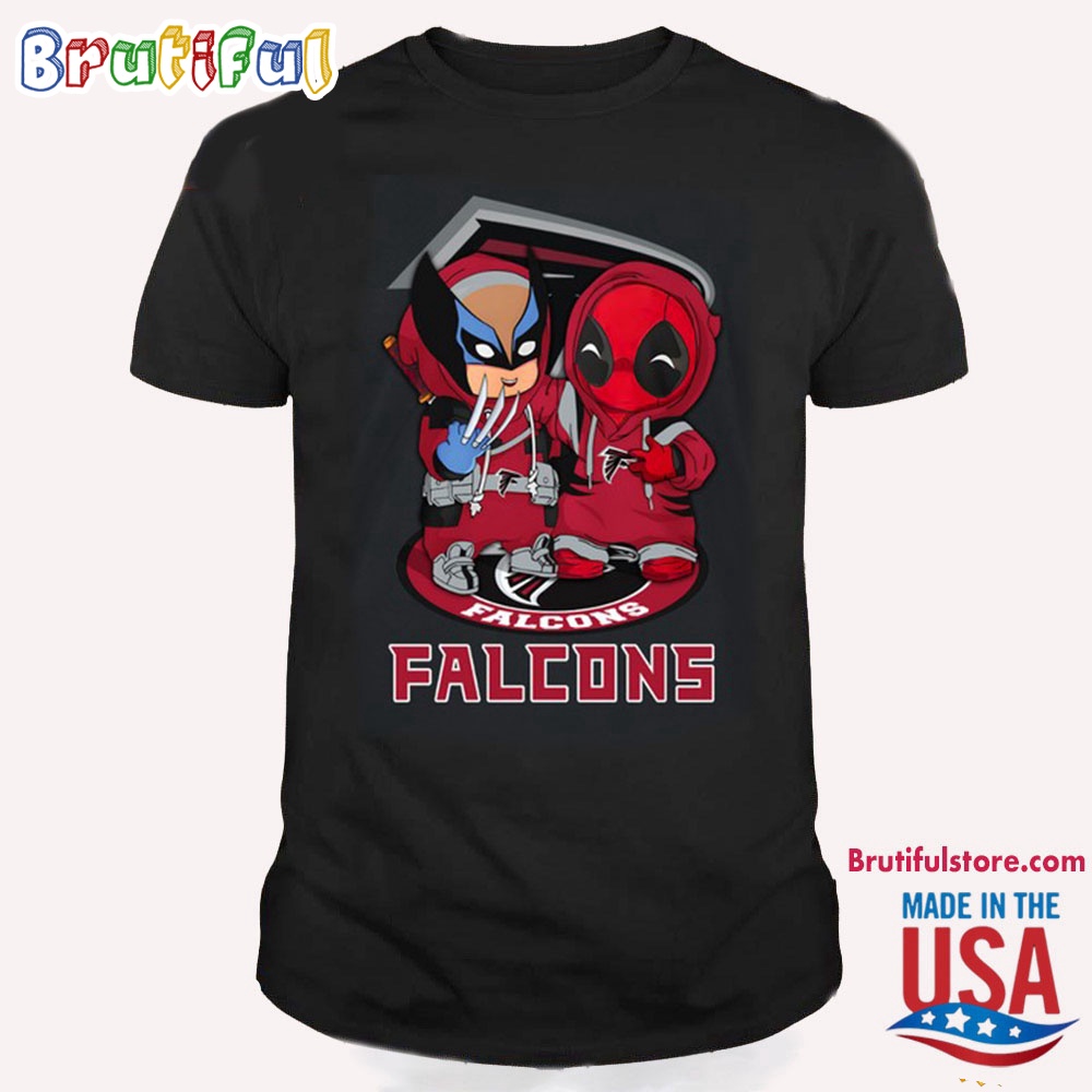 NFL Atlanta Falcons Deadpool T Shirt Football Deadpool Shirt
