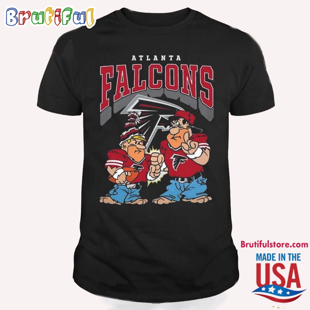 NFL Atlanta Falcons Flintstones Football 2024 T Shirt