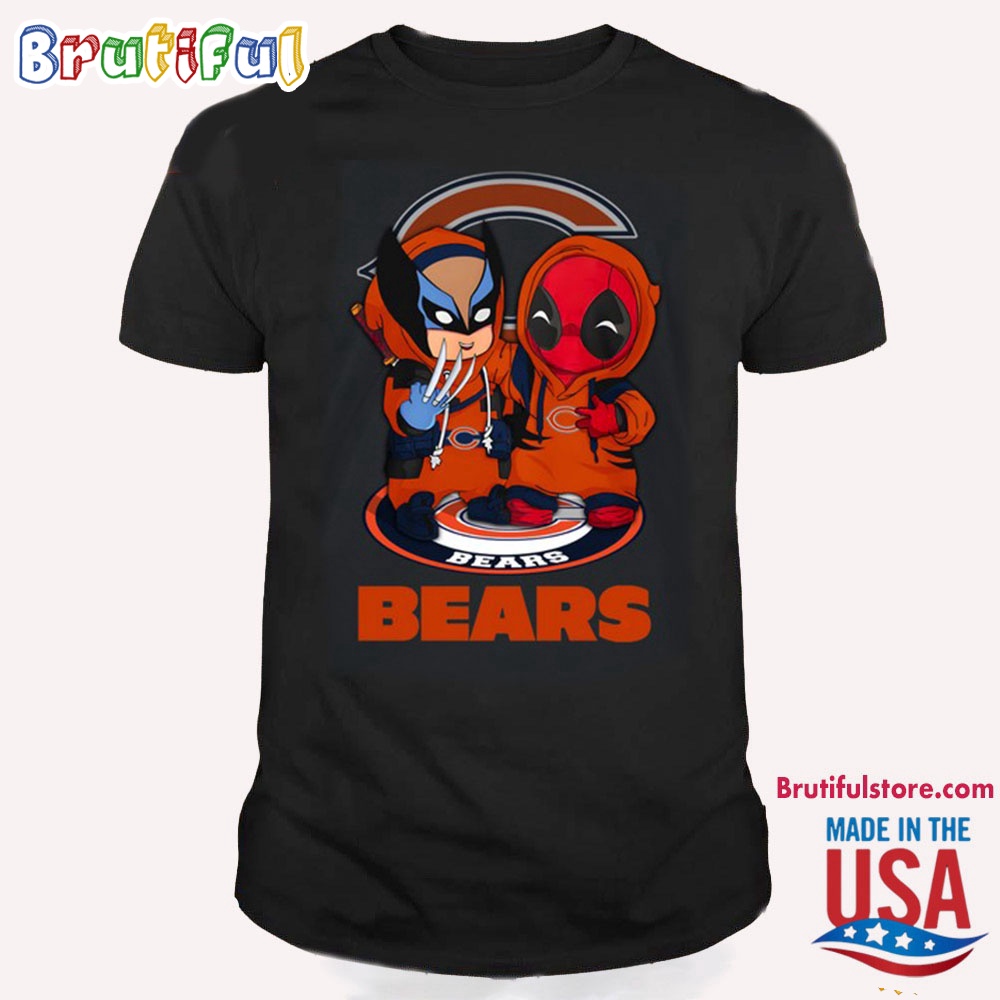 NFL Chicago Bears Deadpool T Shirt Football Deadpool Shirt