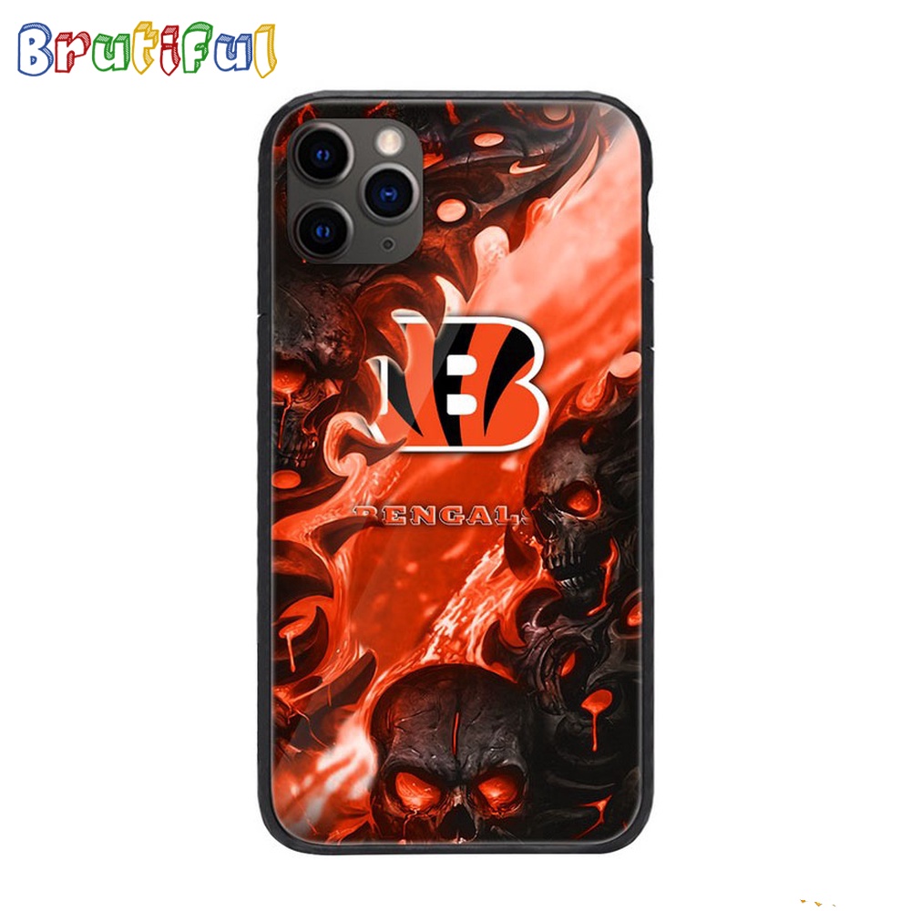 NFL Cincinnati Bengals Special Logo Skull Design Phone Case