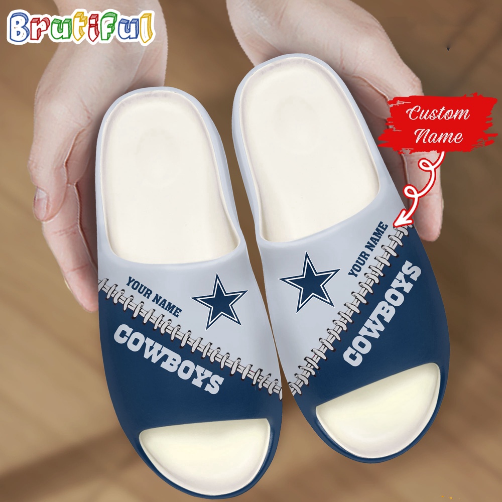NFL Dallas Cowboys Slippers Football Comfortable Slippers