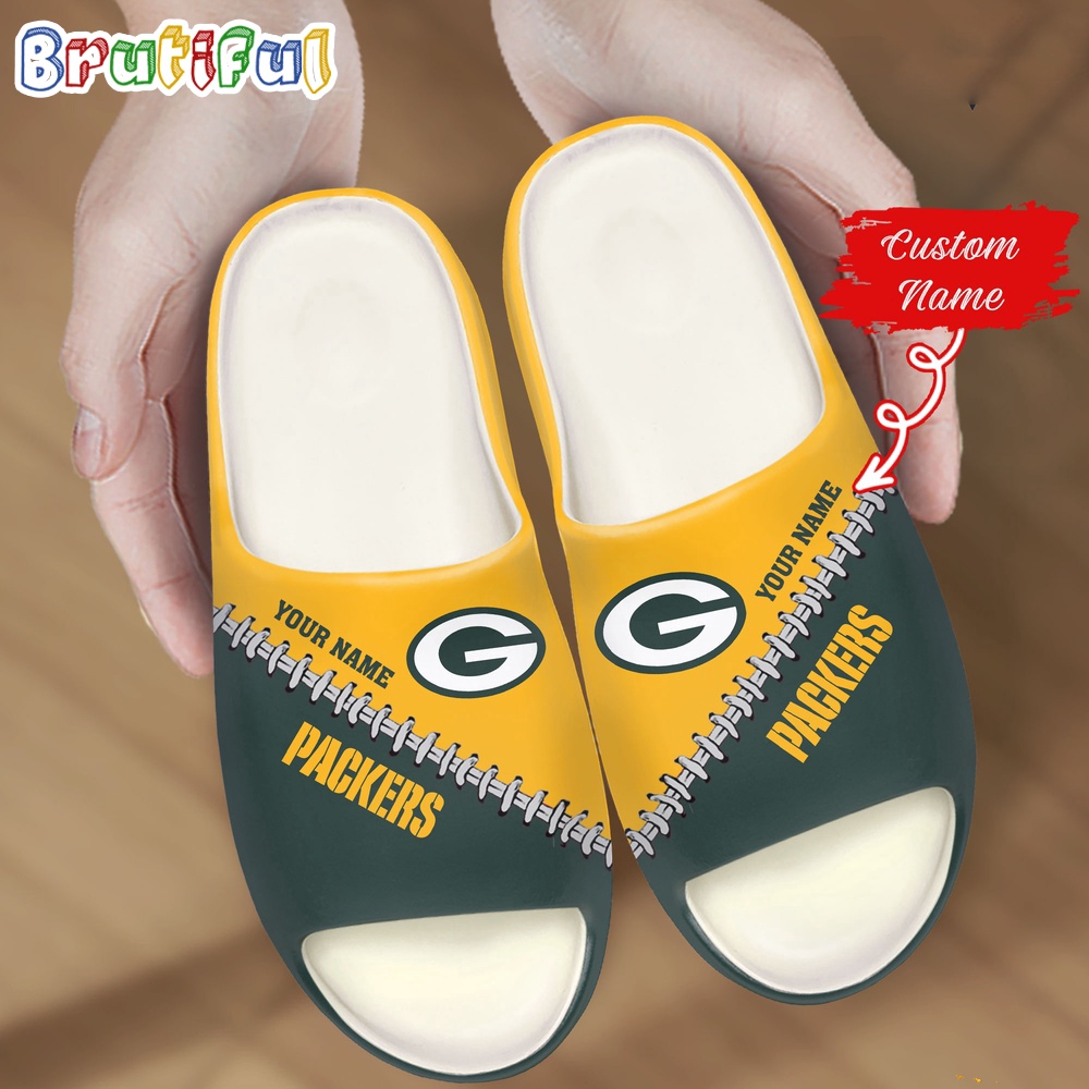 NFL Green Bay Packers Slippers Football Comfortable Slippers