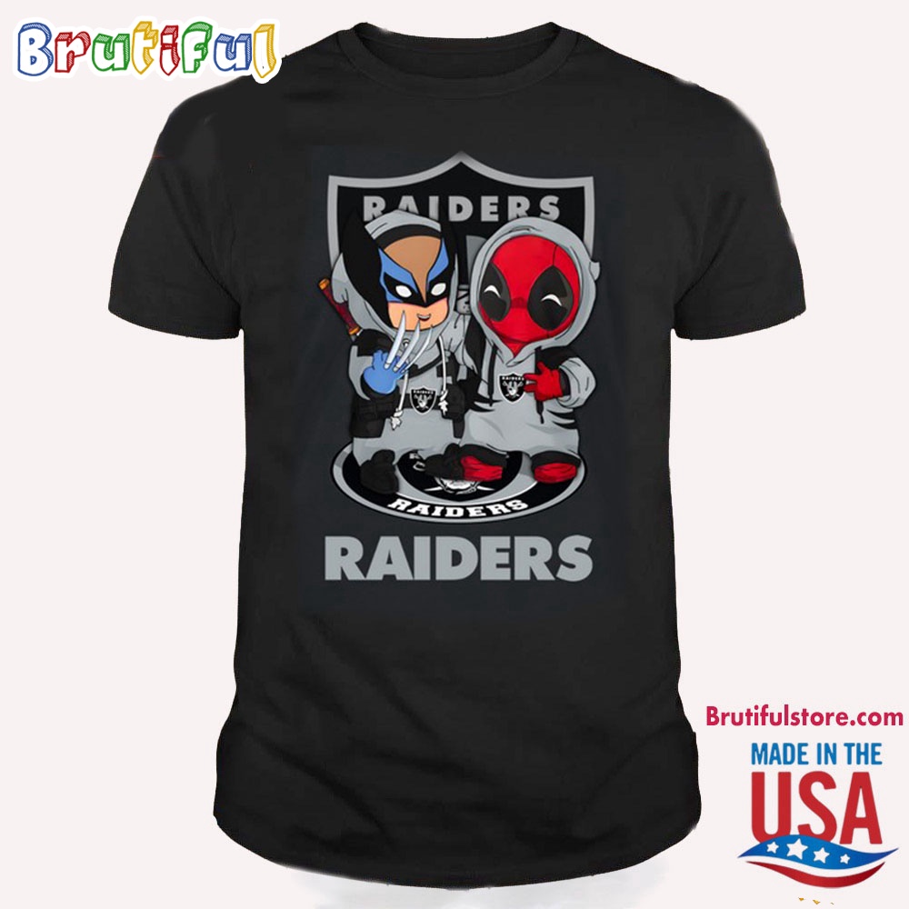 NFL Las Vegas Raiders Deadpool T Shirt Football Deadpool Shirt